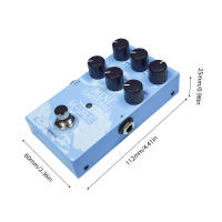 Pedal De Efectos Para Guitarra M-VAVE Mini Universe Con 9 Modos De Reverb Y Efecto De Modelado Digital Reverb Pedal De Audio - details 15