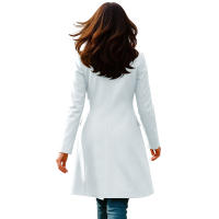 Nueva Chaqueta De Mujer De Invierno Con Manga Larga Y Cuello En V A-line Fashion Chaqueta De Trench Para Otoño Y Invierno - details 25