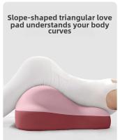 Cojín De Pareja Multi Funcional Para Sofá Almohada De Butt Para Dormitorio Almohadas De Embarazo Para Cintura Suministros Del Hogar Relleno De Espuma De Memoria Material De Poliéster 100% - details 1