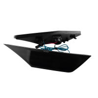 Luces Laterales LED Amarillas Y Blancas Para Honda Civic 2016-2020 Lente Negra Fumada Indicador De Lateral Repetidor De Luz - details 0