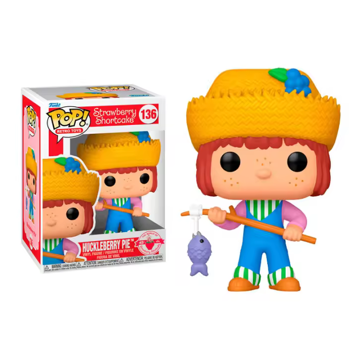 Funko Pop! Retro Toys, Tarta de Fresa (Strawberry Shortcake), Huckleberry Pie 136 - 1