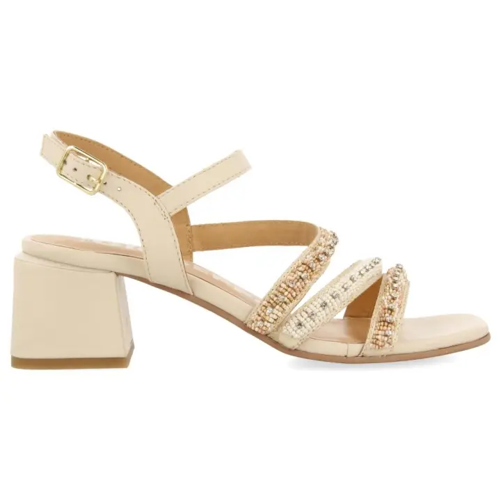 GIOSEPPO 72131 BALA Sandalias altas mujer 32348 24V SANDALIA TACON TIRAS FANTASIA OFF-WHITE - 1