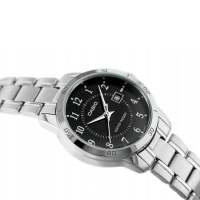 Reloj Casio de cuarzo analógico MTP-V004D-1B correa de acero inoxidable - details 3