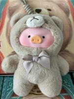 Muñeca De Vinilo Retro Teddy Lulu Pig Replicada Juguetes Kawaii Colgante Desmontable Para Niños Regalo Sin Embalaje Original - details 9