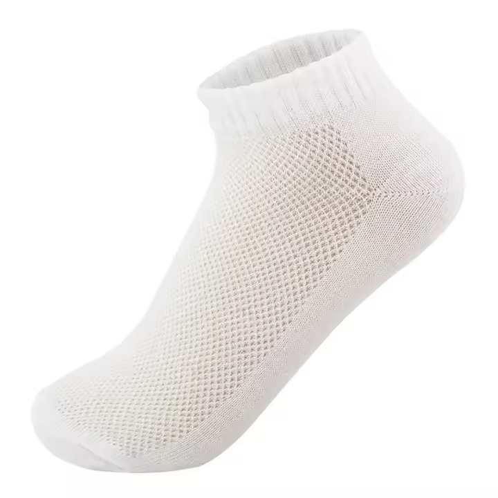 3 Pares De Calcetines Casuales Unisex De Color Sólido Bajo El Tobillo Transpirables Y Cómodos Anti Olor Absorbentes De Sudor Para Hombres Y Mujeres - 1