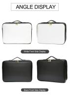 Nueva Bolsa De Maquillaje Para Mujer De Cuero PU Impermeable Gran Capacidad De Almacenamiento Estuche De Viaje Para Cosméticos - details 6