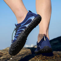 Zapatillas De Natación Para Hombre ALIUPS Zapatillas De Agua Cuero Sintético Y Malla Cierre De Lazo Antideslizante Para Playa Río Natación Y Gimnasio - details 14