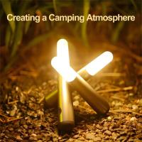 Lámpara De Camping Recargable LED Con Modos De Luz Simulados Chispa Bonfire Para Noche Patio Jardín Fiesta Senderismo Hogar - details 5