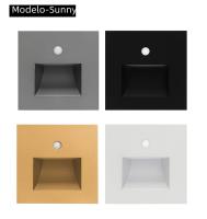 Lámpara De Pared Revestida LED Con Sensor PIR Para Pasillos Escaleras Y Estepes Iluminación Moderna Interior Para El Hogar - details 11