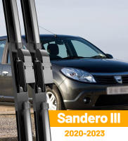 LimpiaParabrisas Delantero Para Dacia Sandero III 2020-2023 Renault Logan Taliant Accesorios Negro Resistente Al Hielo Y Calor - details 0