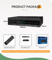 TDT GRABADOR Decodifador con WIFI TV DVB-T WIFI T2 H265 HEVC FTA Full HD PVR, USB, HDMI, SCART, receptor Digital de Alta definición Full HD 1080p HD JN 821 T2 TV Marzono Grabado en HD - details 2
