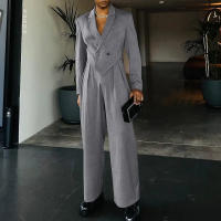 Conjunto De Hombre Para Primavera Y Otoño Con Pantalones Rectos De Manga Larga Y Traje Pequeño Ajustado Estilo Casual - details 2