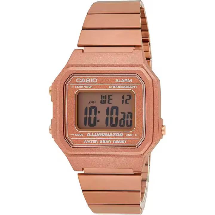 Casio Reloj B-650wc-5a Dorado Unisex - 1