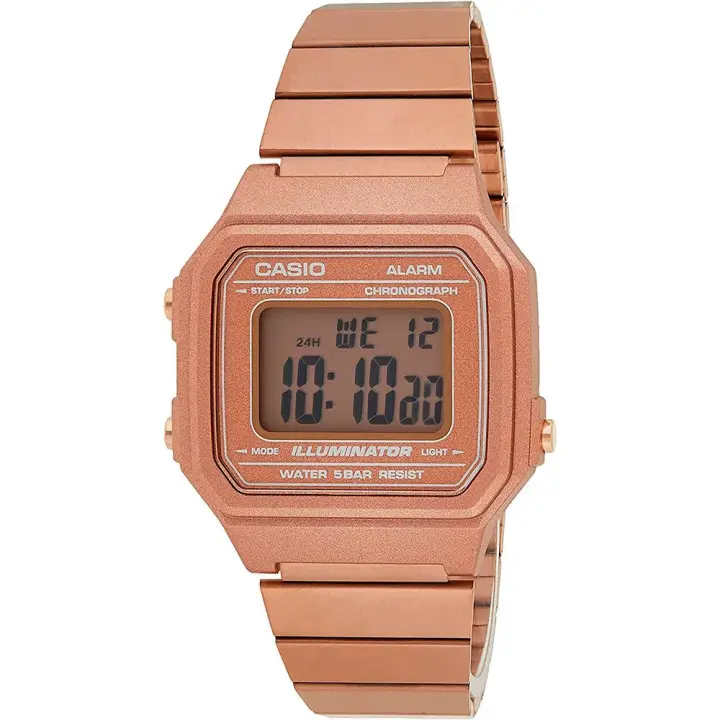 Casio Reloj B-650wc-5a Dorado Unisex - 1
