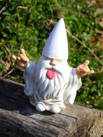 Estatua De Gnome Rocker Para Jardín 1pc Decoración De Exterior Para Tu Jardín Fae Y Gnomes Outdoor Statues Resina - details 2