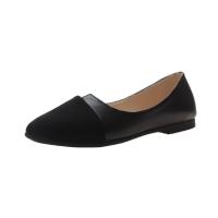 Women's shoes, stylish patchwork mules, pointed ballet flats, slip-on casual shoes, women's loafers - details 3