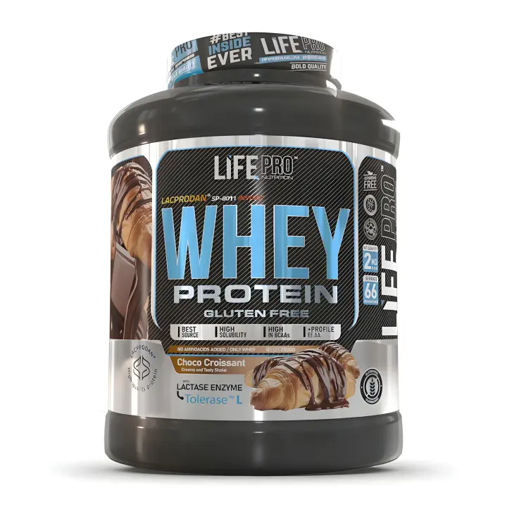 Whey 2kg Life Pro - sin gluten - low lactose - 1