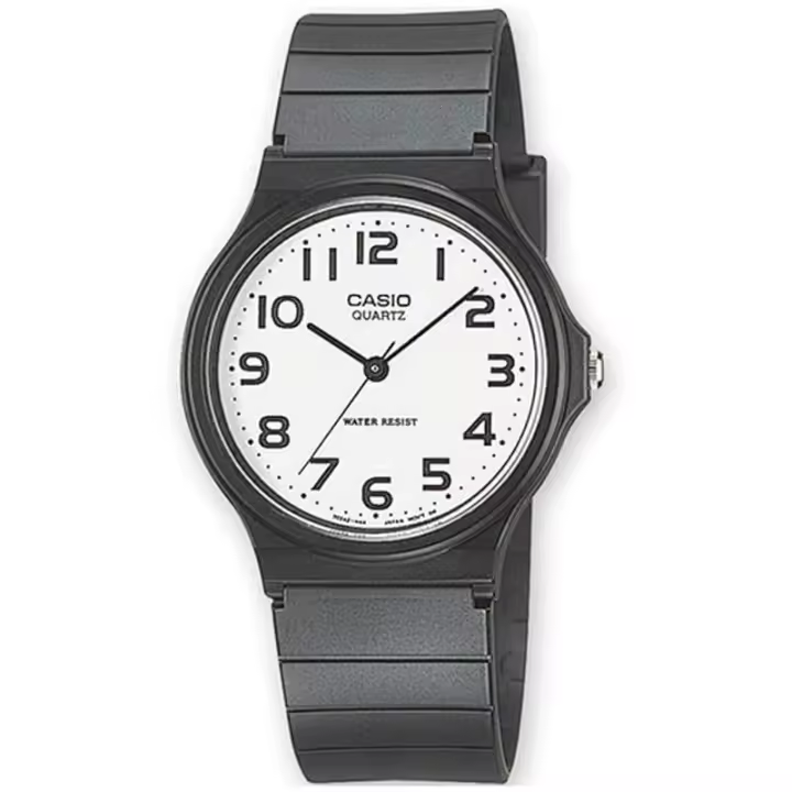 Reloj Casio Unisex Negro Saetas Mq-24-7b2leg - 1
