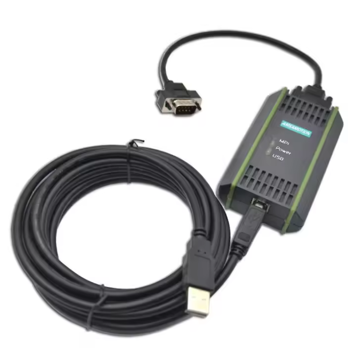 El Cable de programación del USB para la comunicación del PLC RS485 Profibus MPI de S7-200/300/400 substituye 6ES7972-0CB2 - 1