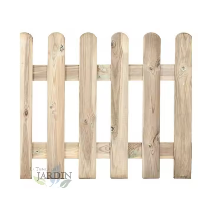 Suinga Valla de Madera Clásica para Jardín 100x180 Cm - 1