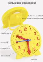 Reloj Educativo Para Niños Juguete Interesante De Horas Minutos Y Segundos Puzzle De Aprendizaje Preescolar Ayudas De Enseñanza Montessori - details 1