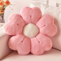 Cojín Decorativo De Plush En Forma De Margarita Suave Y Cómodo Para Cama Y Sofá Fabricado Con Tela De Poliéster - details 1