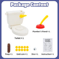 Juego De Mesa Divertido Para Adultos Y Niños Juguete De Inversión De Inodoro Para Fiestas Regalo De Cumpleaños Juego Familiar Y De Amigos - details 1