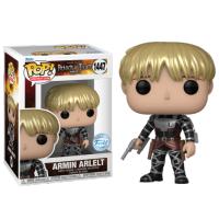 Funko PAck  2 funko Armin Artlet Metallic Exclusivo Yelena Ackerman Attack on Titan Exclusivo Ataque Titanes  Funko Pop Anime 1171 - details 1