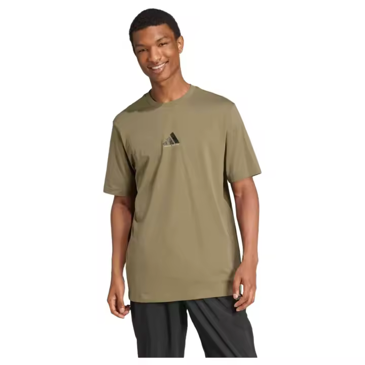 Camiseta de Manga Corta Adidas Codes Photoreal para hombre en color marron - 1