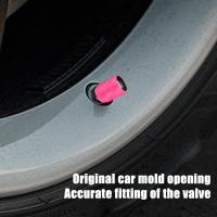 4pcs Tapones De Válvula Luminosos Para Neumáticos De Coche Universal Para Motocicleta Y Bicicleta Accesorios Decorativos Para Ruedas - details 12