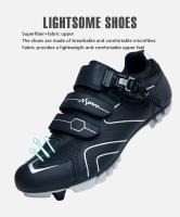 Zapatos De Ciclismo SPD Para Hombre Deportivos Al Aire Libre No Lijeados Antideslizantes Transpirables Para Bicicleta De Montaña - details 3