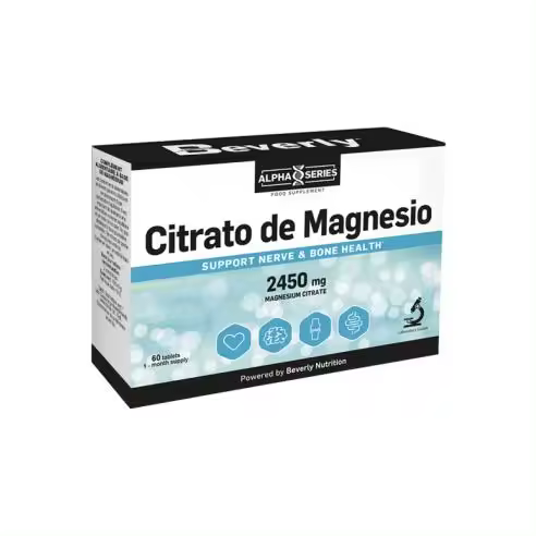 Beverly Nutrition Citrato de Magnesio 2450 Mg Vitaminas Minerales - 1