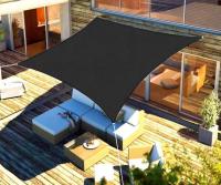 Sail De Sombra Impermeable Para Jardín Canopy De Tela De Lona Para Terraza Coche Awning Rectangular Piscina Refugio De Sol Sombreador - details 3