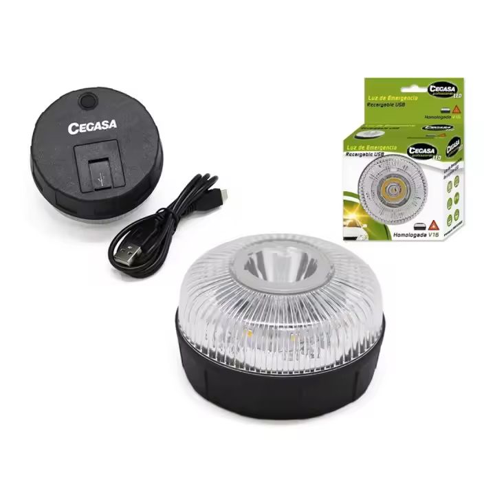 Luz Emergencia CEGASA Recargable Homologada V16 - 1