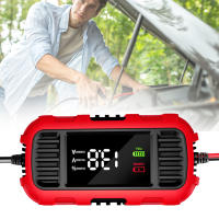 Cargador De Batería Para Coche 12V 2A Con Pantalla Digital Herramienta Inteligente De Carga De Batería Trickle Mantenedor Para Batería De Coche Y Camión - details 2