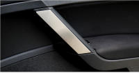 Estuche De Estilo Para Volkswagen GOLF 7 MK 7 Decoración De Acero Inoxidable Para Puerta Interior Del Coche Accesorios Automotrices 4pcs/set - details 4