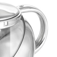 DESEOS Tetera de Vidrio con Filtro de Acero Inoxidable - Disponible en 500 ml, 750 ml y 900 ml - details 3