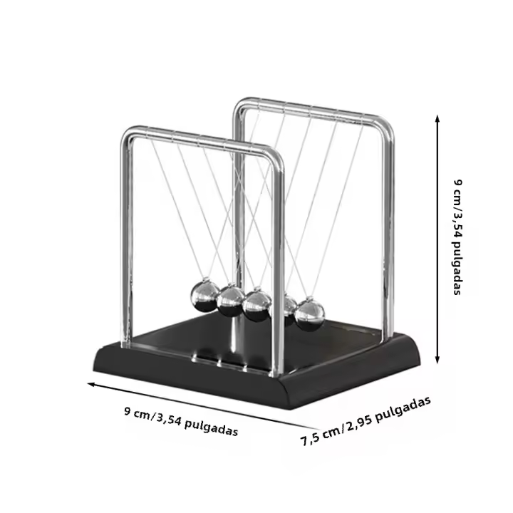 1PC Newton Pendulum Ball Máquina De Movimiento Perpetuo Levitación Magnética Pequeña Decoración Para Escritorio De Oficina Y Estudio - 1