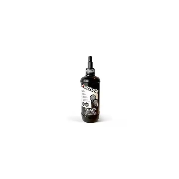 Vittoria Sellante Latex 250ml para Cubiertas de Carreta y MTB - Acción Rápida - Sella Pinchazos - Repara Pinchazos - 1