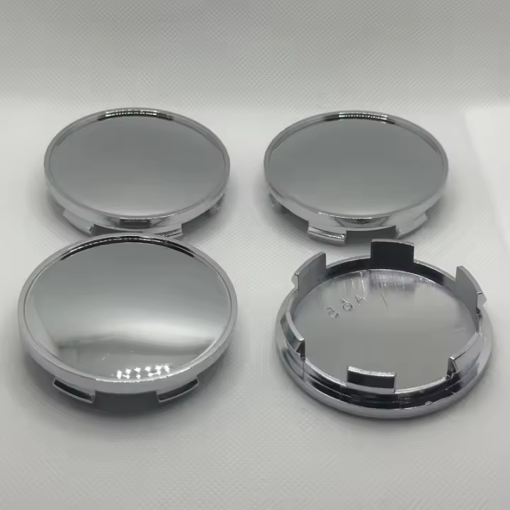 Juego De 4 Piezas De Tapa Central De Rueda 65mm Para Coche Accesorios Automotrices Duraderos Y De Alta Calidad Cubierta Para Vehículos Práctica Y Resistente - 1