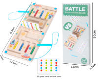 Tablero De Laberinto Magnético De Madera Para Niños Juguete Educativo Montessori Aprendizaje De Colores Y Formas Cognición Temprana - details 10