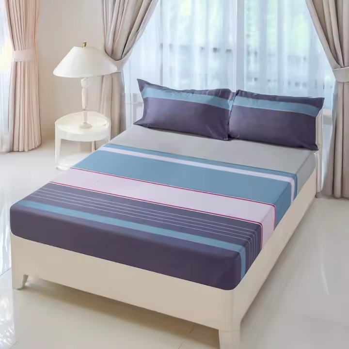Panda Home - Juego de Sábanas de Microfibra Suave, hasta 5 Piezas: Encimera, Bajera y Fundas de Almohada - Cama 90 (160x260), 135 (210x260), 150 (230x260) y 180 (250x270) cm - Suavidad Duradera, Fácil Cuidado y Antimanchas. - 1