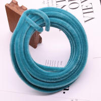 Tira De Veludo Imitación De Lana Raíz De Té De Ceniza Para DIY Accesorios De Flores De Espiga De Pluma Para Herramientas De Peluquería - details 6