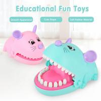 Juguete De Crocodilo Mordedor Creativo Y Práctico Para Juegos Familiar Juguetes Para Niños Animal De Plástico Sin Batería Recomendado Para Mayores De 18 Años - details 0