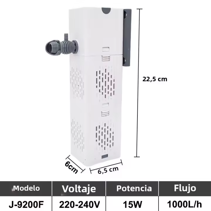 Bomba De Oxygenación Silenciosa Para Acuario Interior Submersible Aerator De Agua Con Generador De Ondas 220V Para Tanque De Peces - 1