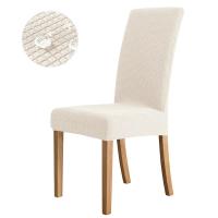 Cubierta De Silla Elástica Impermeable Para Comedor Cocina Boda Hotel Banquete Restaurante Anti Suciedad En Spandex/Poliéster - details 10