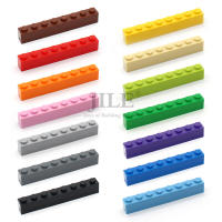 30pcs De Bloques De Construcción MOC 1x8 3008 Set Básico Compatible Con Partículas De Juguetes Para Adultos Y Niños - details 1