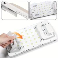Lampa De Secado LED UV LINMANDA Con Almohadilla De Piel Para Uñas Para Uso Doméstico Secador De Uñas Con Cable USB 27 LED 88W - details 8