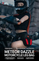 Bolsa De Pierna Para Motocicleta Impermeable Con Luz LED Bolsa De Cintura Para Motocicleta Y Bicicleta Deporte Al Aire Libre Bolsa Transversal Para Móvil - details 0