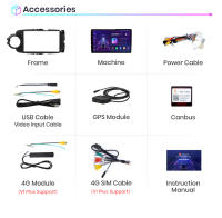 Junsun Radio Coche para Toyota Yaris 2012 2013 20014 2015 2016 2017 Inalámbrico CarPlay Android Auto AI Voice 2 din Pantalla Coche Android Auto Multimedia Navegación GPS Auto radio - details 23
